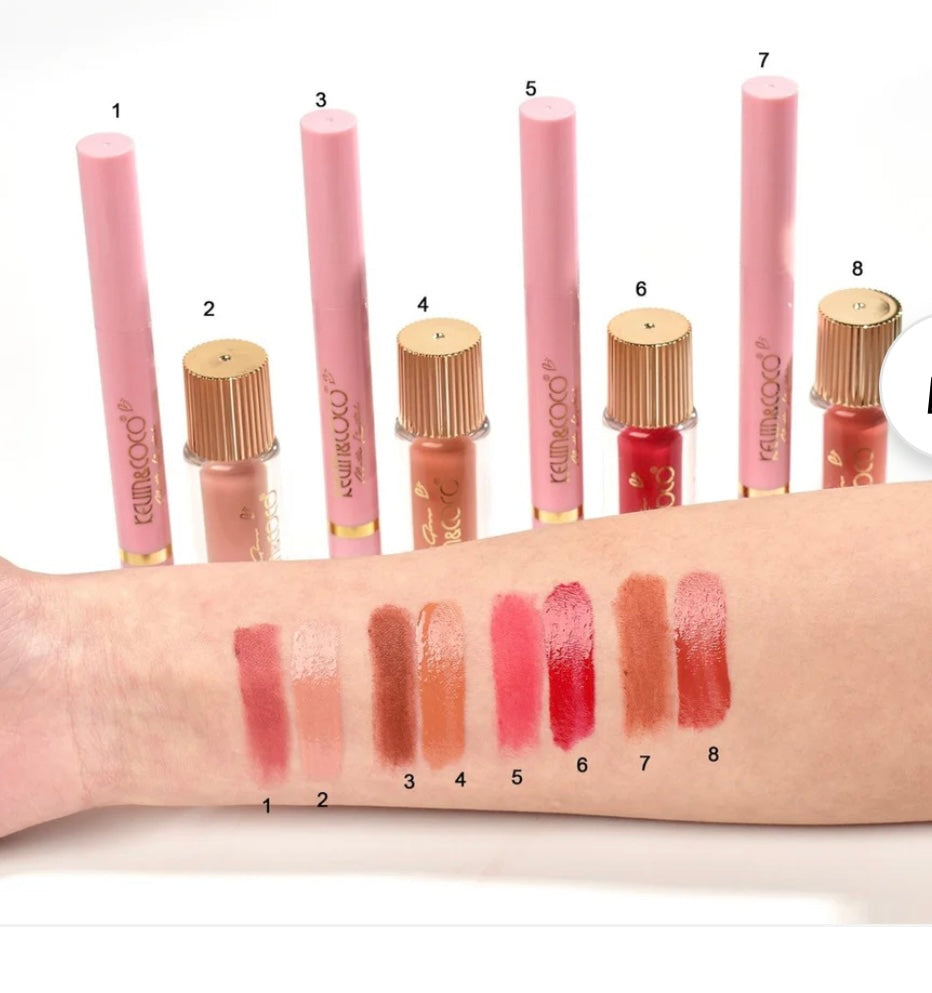 Kit Gloss & Crayon Contour – Kevin & Coco | Supple Kiss Lip Duo