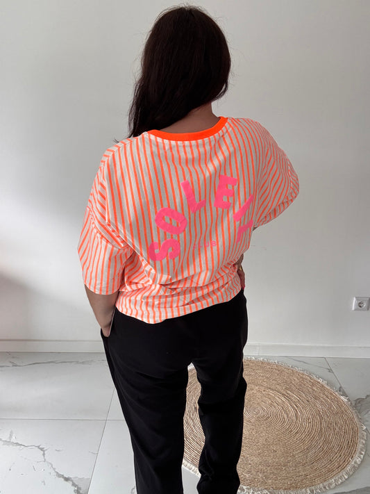 T-shirt Soleil Orange