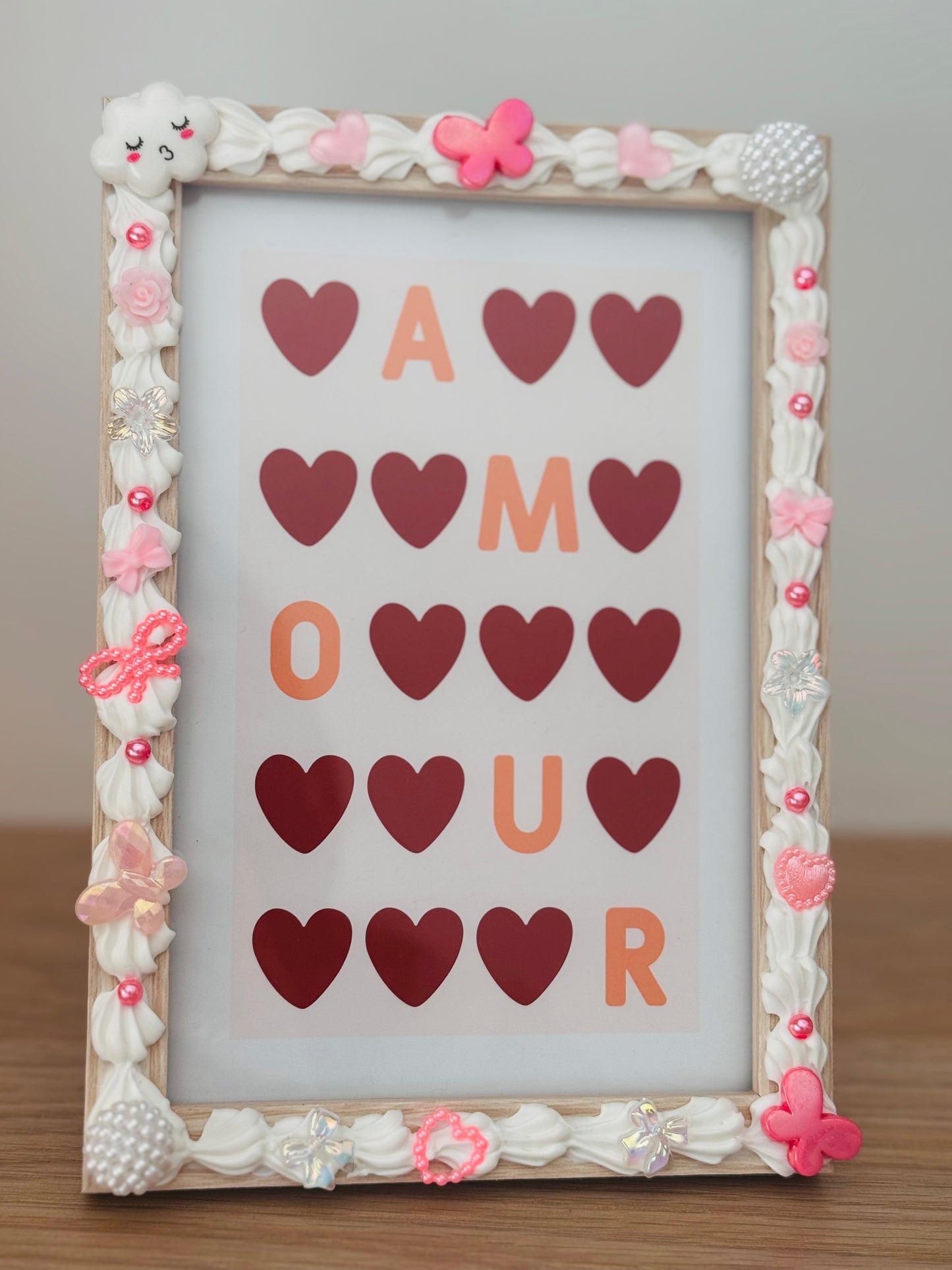 Cadre photo Girly 💗