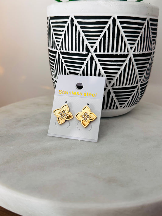 Boucle d’oreille Flora