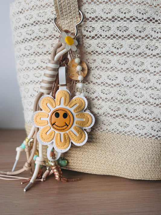 Bijoux de sac fleurs 🌻