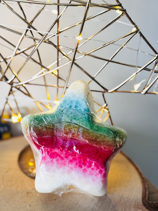 Boule de bain effervescentes Étoile arc en ciel 🌈
