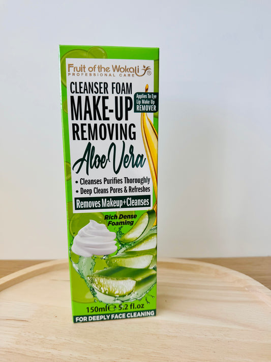 Mousse nettoyante visage - Aloé Vera