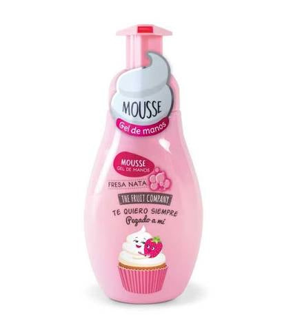 Savon mains fraise chantilly