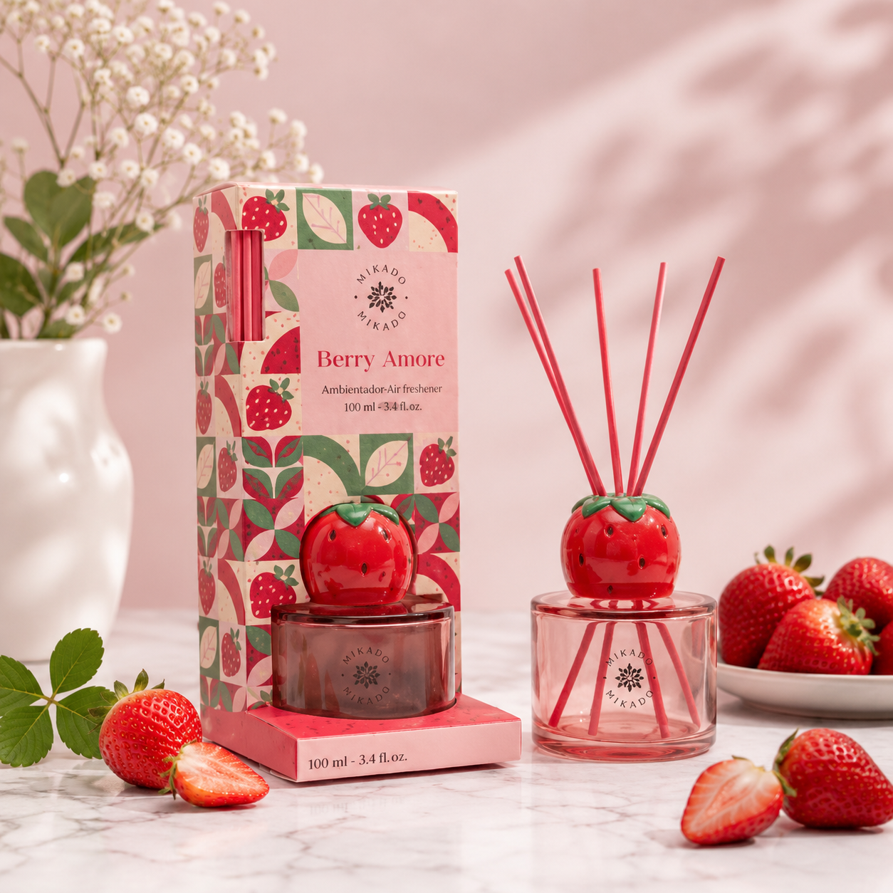 Mikado fraise 🍓