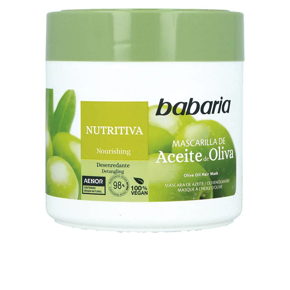 Masque capillaire nourrissant à l'HUILE D'OLIVE Babaria