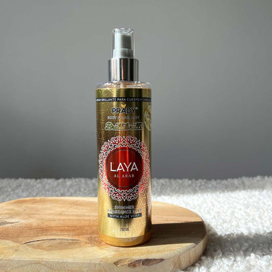 Brume Corps et Cheveux Scintillante - Laya Al Arab - Prady