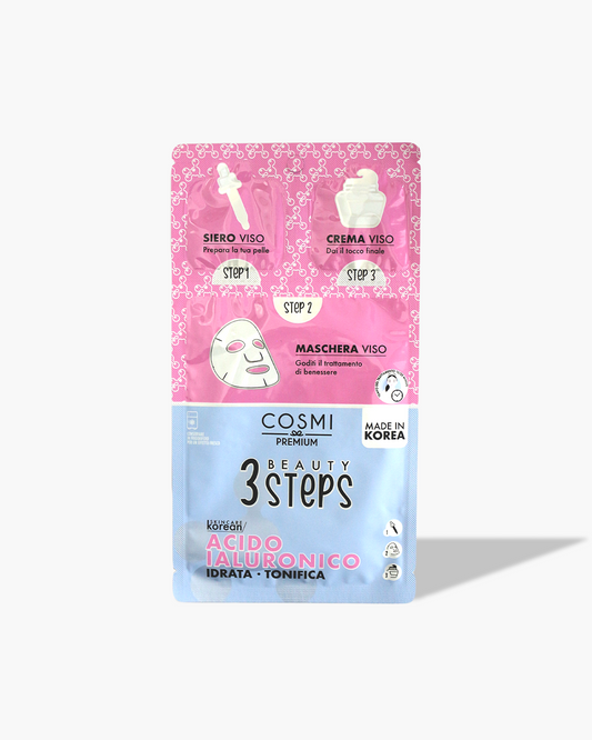 Masque 3 steps acide hyaluronique