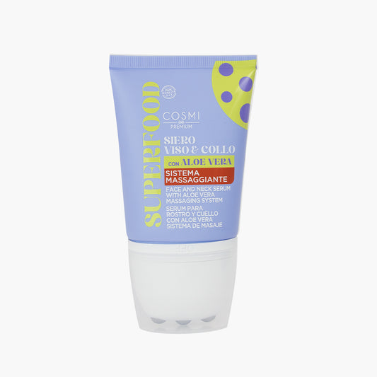 Le Serum pour Visage & Cou avec Roll-on de Massage à l’ALOE VERA 80ml – Cosmi