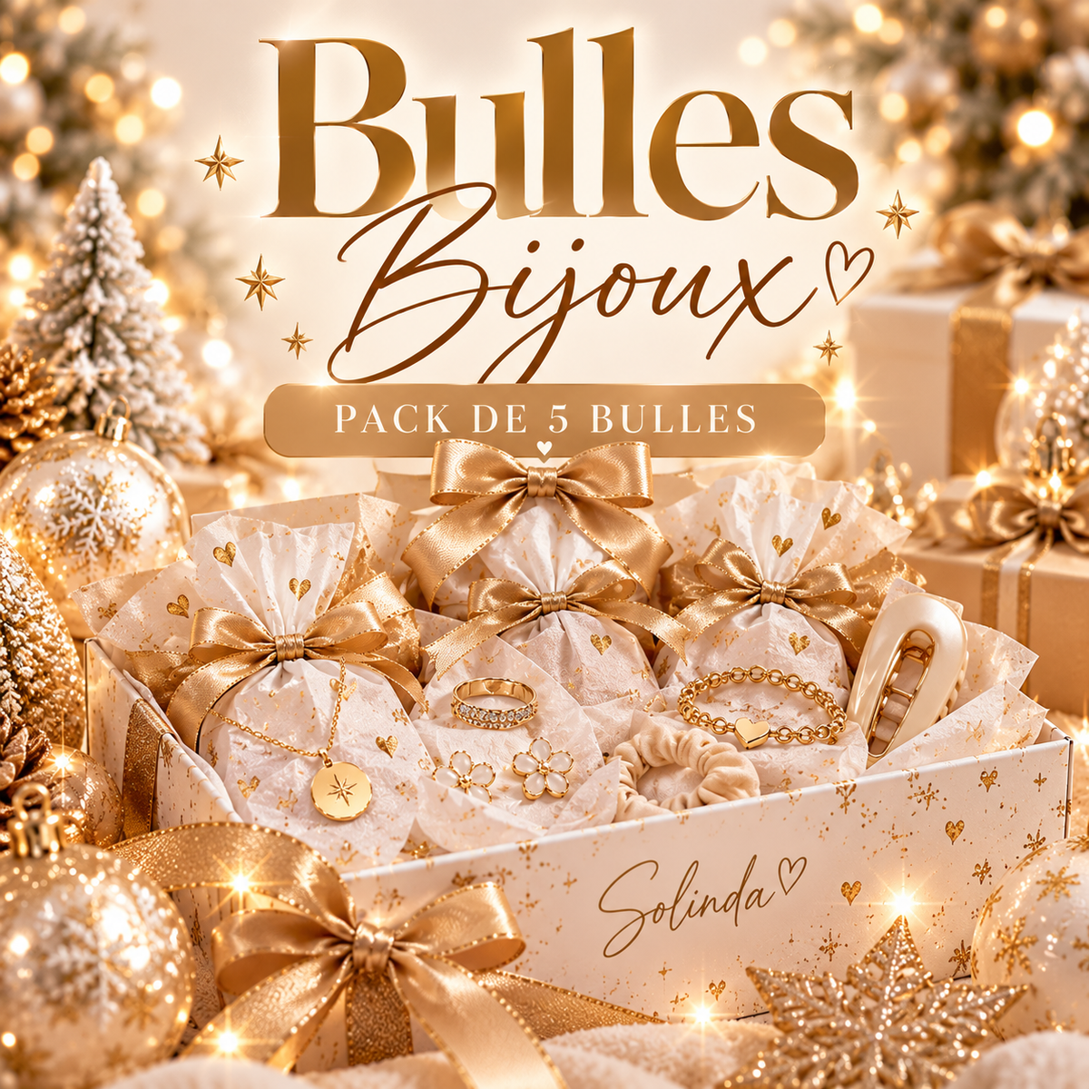 Bulles Bijoux ✨Pack de 5 bulles