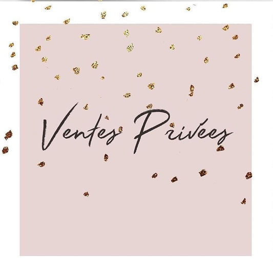 Vente exclusive 25/01