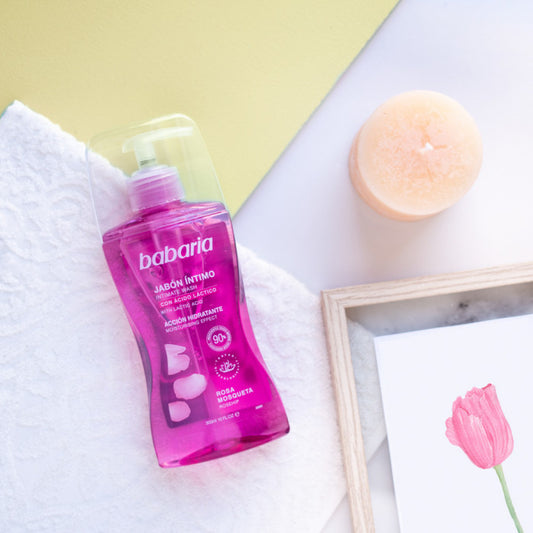 🌸 Savon Intime Rosa Mosqueta – Babaria (300 ml)