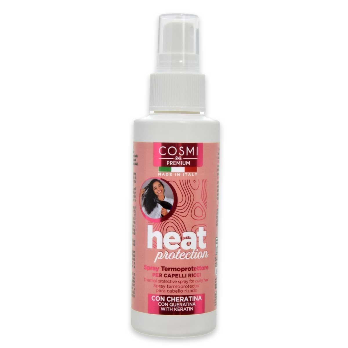 Spray protecteur cheveux bouclés