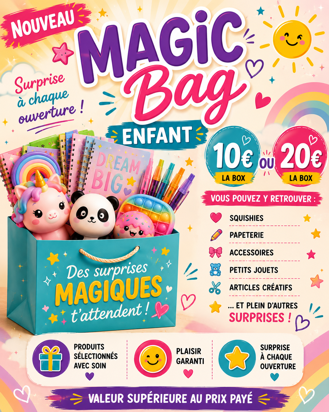Magic Bag 🌈 Enfant