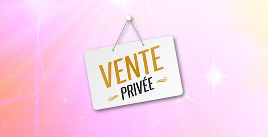 Vente privé le 7 septembre Bijoux